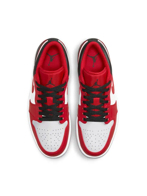 Кроссовки 1 низкие Air Jordan — изображение 4 из 4, красный/белый/черный