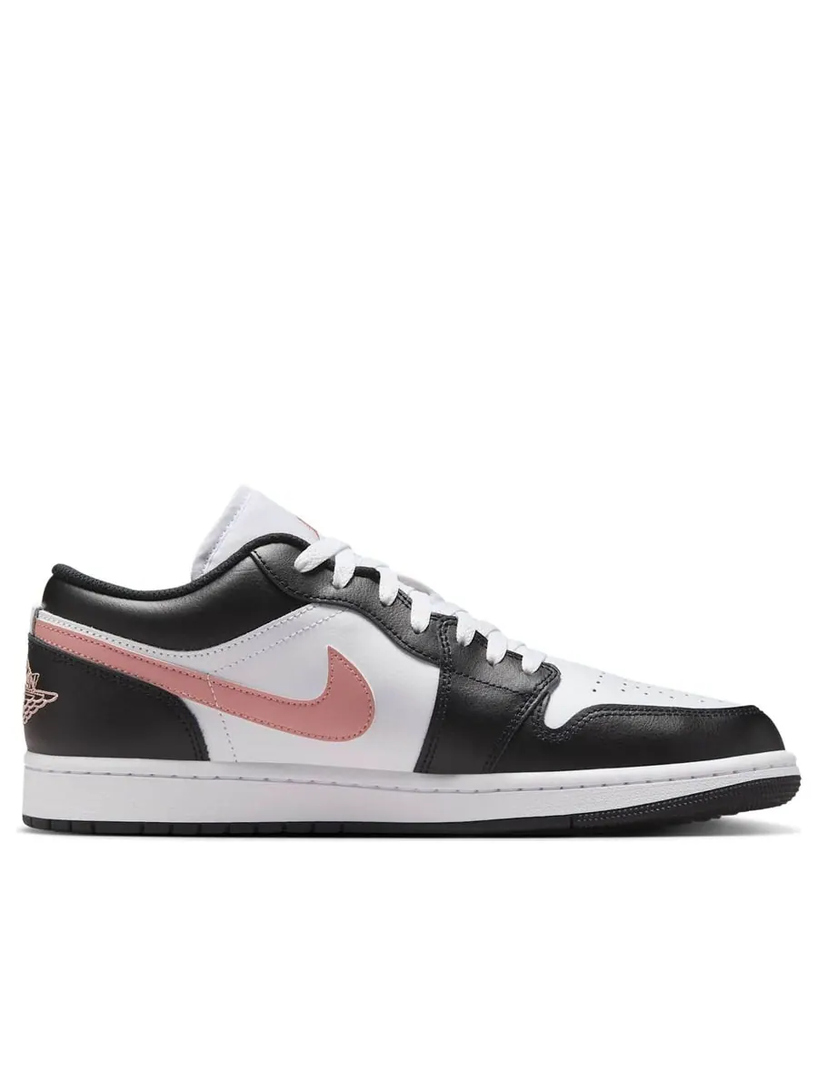 Кроссовки Air Jordan 1 Low 'Black Rust Pink' — изображение 2 из 6, черный