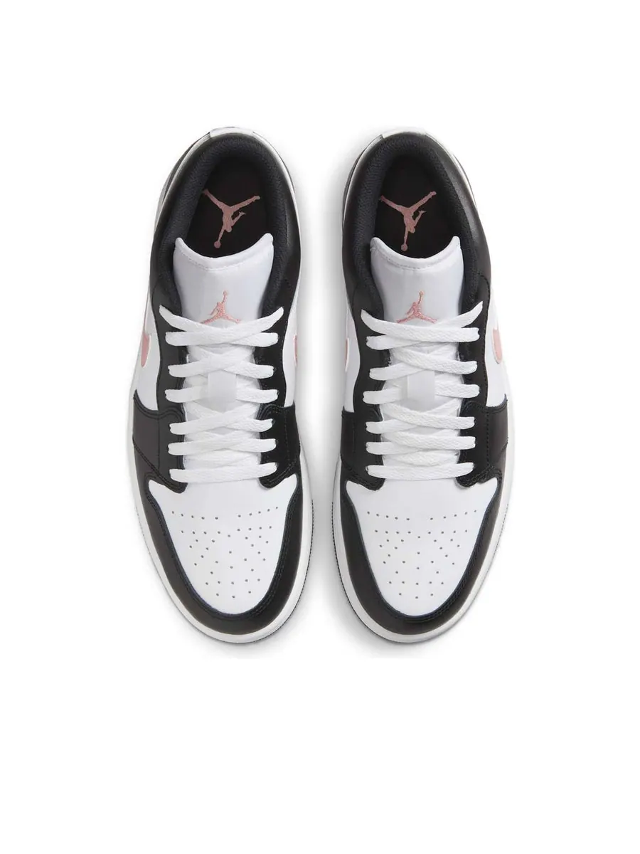 Кроссовки Air Jordan 1 Low 'Black Rust Pink' — изображение 4 из 6, черный