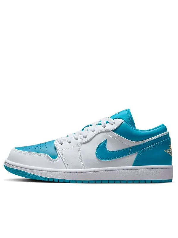Кроссовки 1 низкие Air Jordan — изображение 1 из 4, золотистый/белый
