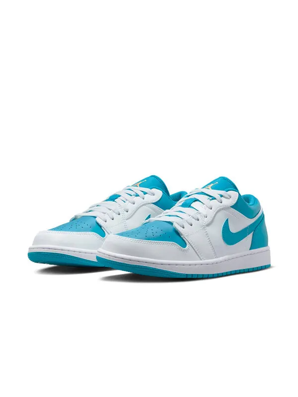 Кроссовки 1 низкие Air Jordan — изображение 3 из 4, золотистый/белый
