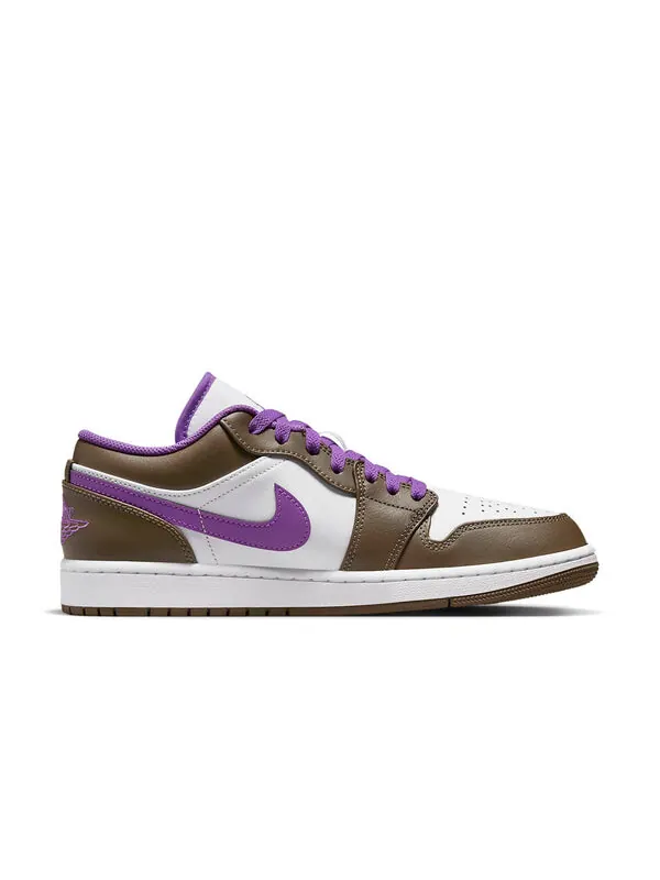 Кроссовки 1 low 'purple mocha' Air Jordan — изображение 2 из 4, белый