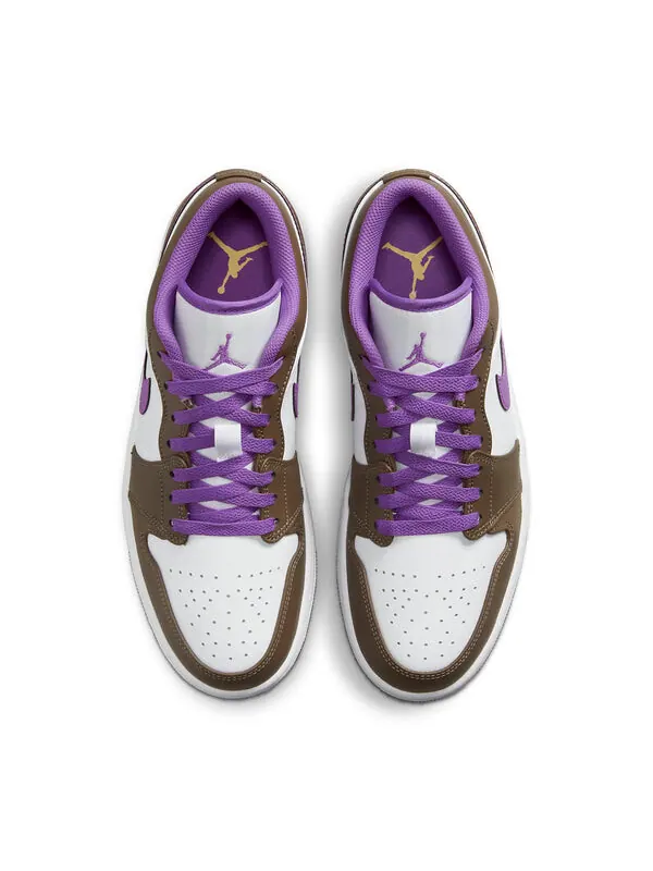 Кроссовки 1 low 'purple mocha' Air Jordan — изображение 4 из 4, белый