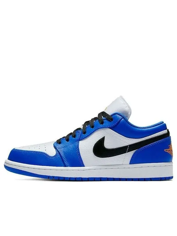 Кроссовки 1 retro low 'hyper royal' Air Jordan — изображение 1 из 4, оранжевый
