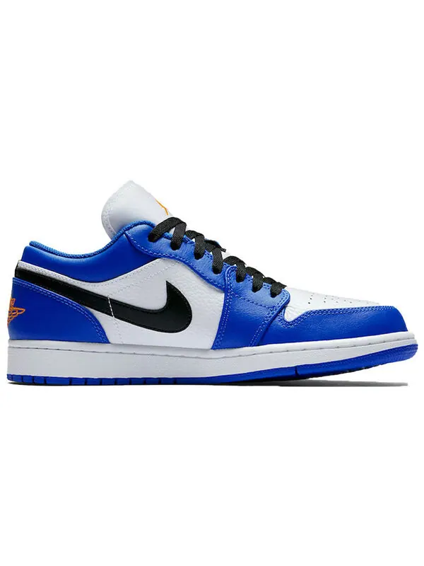 Кроссовки 1 retro low 'hyper royal' Air Jordan — изображение 2 из 4, оранжевый