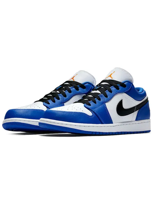 Кроссовки 1 retro low 'hyper royal' Air Jordan — изображение 3 из 4, оранжевый