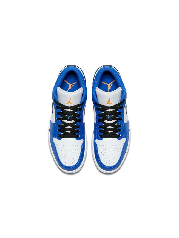 Кроссовки 1 retro low 'hyper royal' Air Jordan — изображение 4 из 4, оранжевый