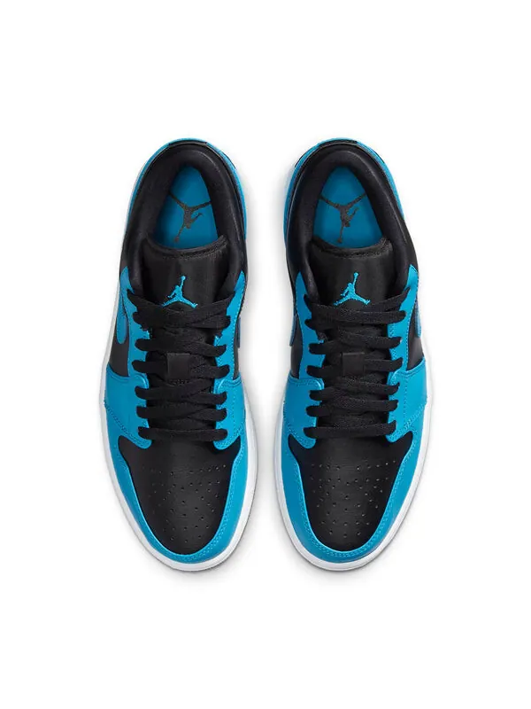 Кроссовки 1 низкие Air Jordan — изображение 4 из 4, синий/черный/белый
