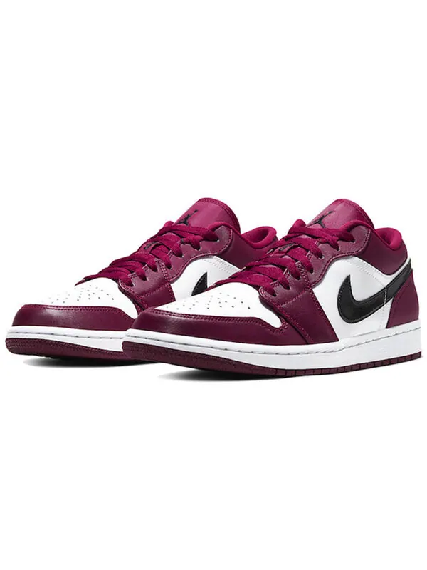 Кроссовки 1 низкие Air Jordan — изображение 3 из 4, красный