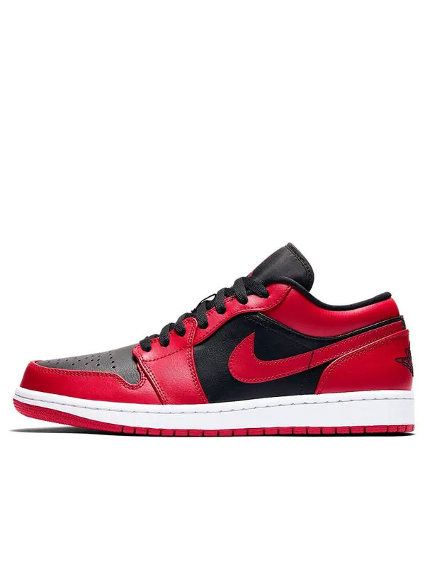 Кроссовки 1 низкие Air Jordan — изображение 1 из 4, черный/красный