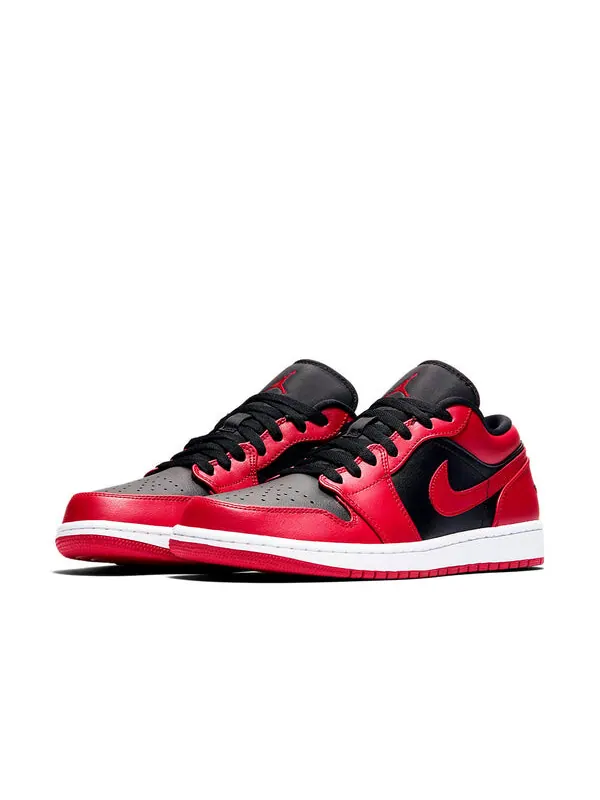 Кроссовки 1 низкие Air Jordan — изображение 3 из 4, черный/красный