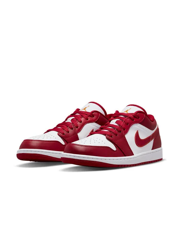 Кроссовки 1 низкие Air Jordan — изображение 3 из 4, белый/красный