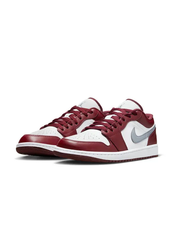 Кроссовки 1 низкие Air Jordan — изображение 3 из 4, белый/красный