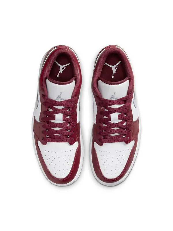 Кроссовки 1 низкие Air Jordan — изображение 4 из 4, белый/красный