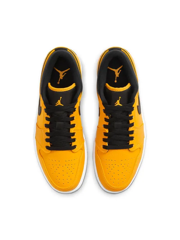 Кроссовки 1 низкие Air Jordan — изображение 4 из 4, золотистый/черный/белый