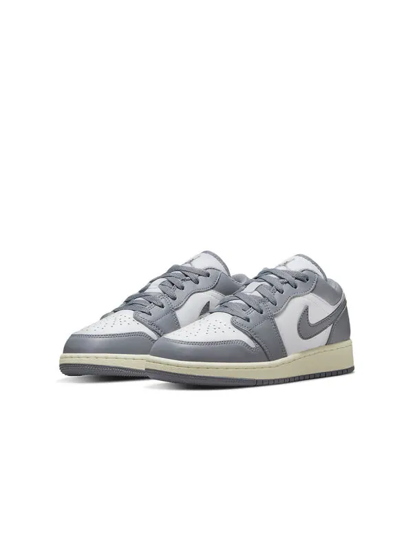 Кроссовки 1 низкие Air Jordan — изображение 3 из 4, белый/серый
