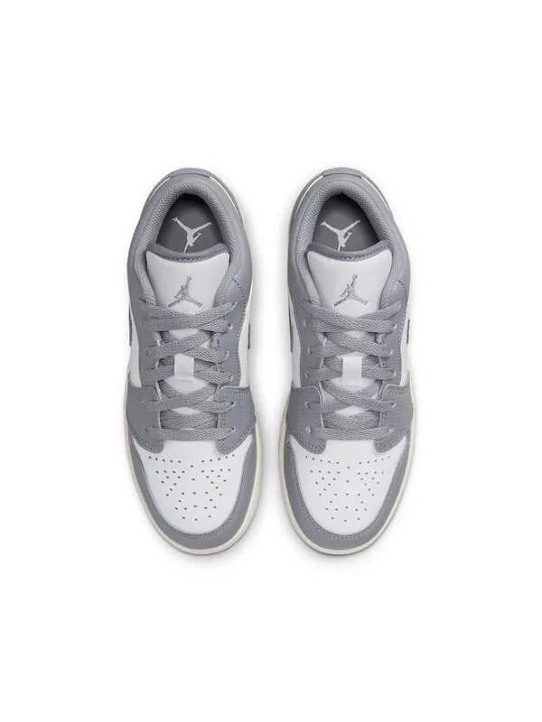 Кроссовки 1 низкие Air Jordan — изображение 4 из 4, белый/серый
