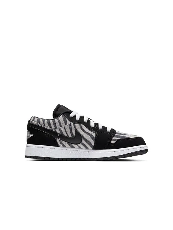 Кроссовки 1 низкие Air Jordan — изображение 2 из 4, черный/белый