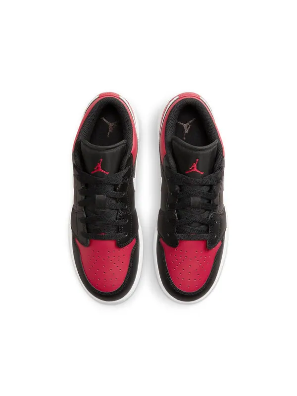 Кроссовки 1 низкие Air Jordan — изображение 4 из 4, черный/белый/красный
