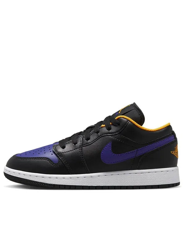 Кроссовки 1 низкие Air Jordan — изображение 1 из 4, черный/темный