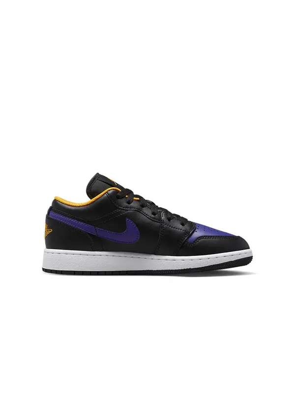 Кроссовки 1 низкие Air Jordan — изображение 2 из 4, черный/темный