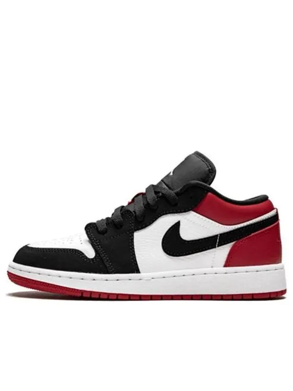 Кроссовки 1 низкие Air Jordan — изображение 1 из 4, белый/черный/красный