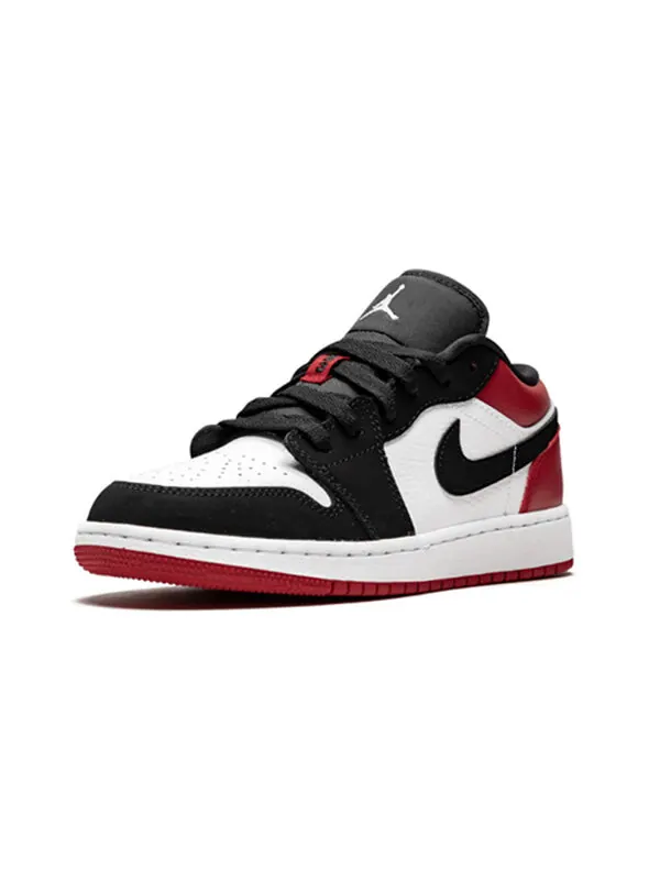 Кроссовки 1 низкие Air Jordan — изображение 2 из 4, белый/черный/красный