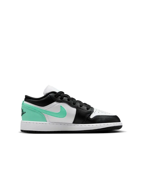 Кроссовки 1 low 'green glow' Air Jordan — изображение 2 из 4, белый/черный/зеленый