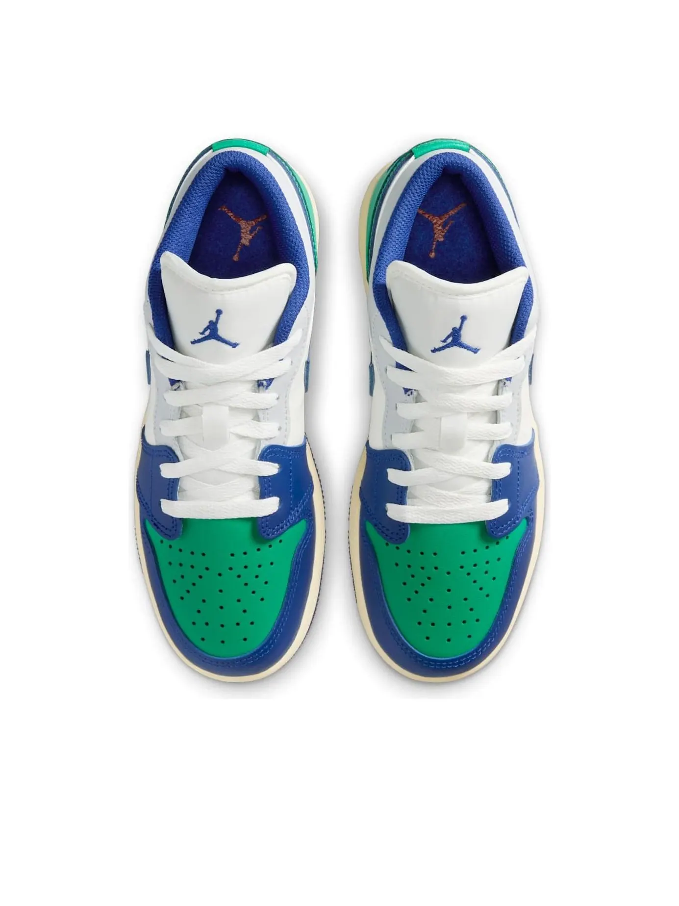 Кроссовки (GS) Air Jordan 1 Low 'Rare Air' — изображение 2 из 6, серый