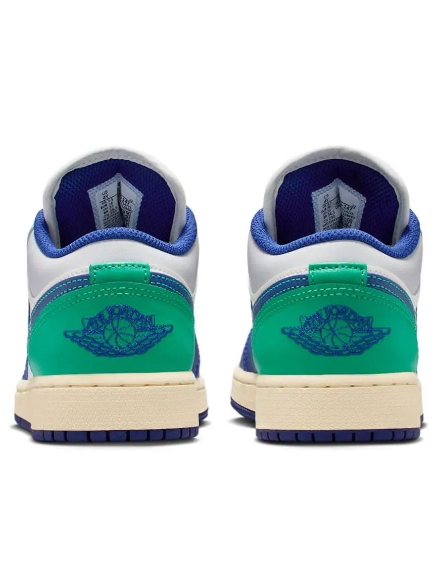 Кроссовки (GS) Air Jordan 1 Low 'Rare Air' — изображение 3 из 6, серый