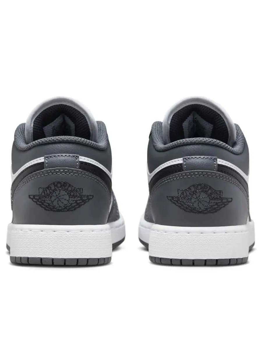 Кроссовки (GS) Air Jordan 1 Low 'Iron Grey' — изображение 3 из 6, серый