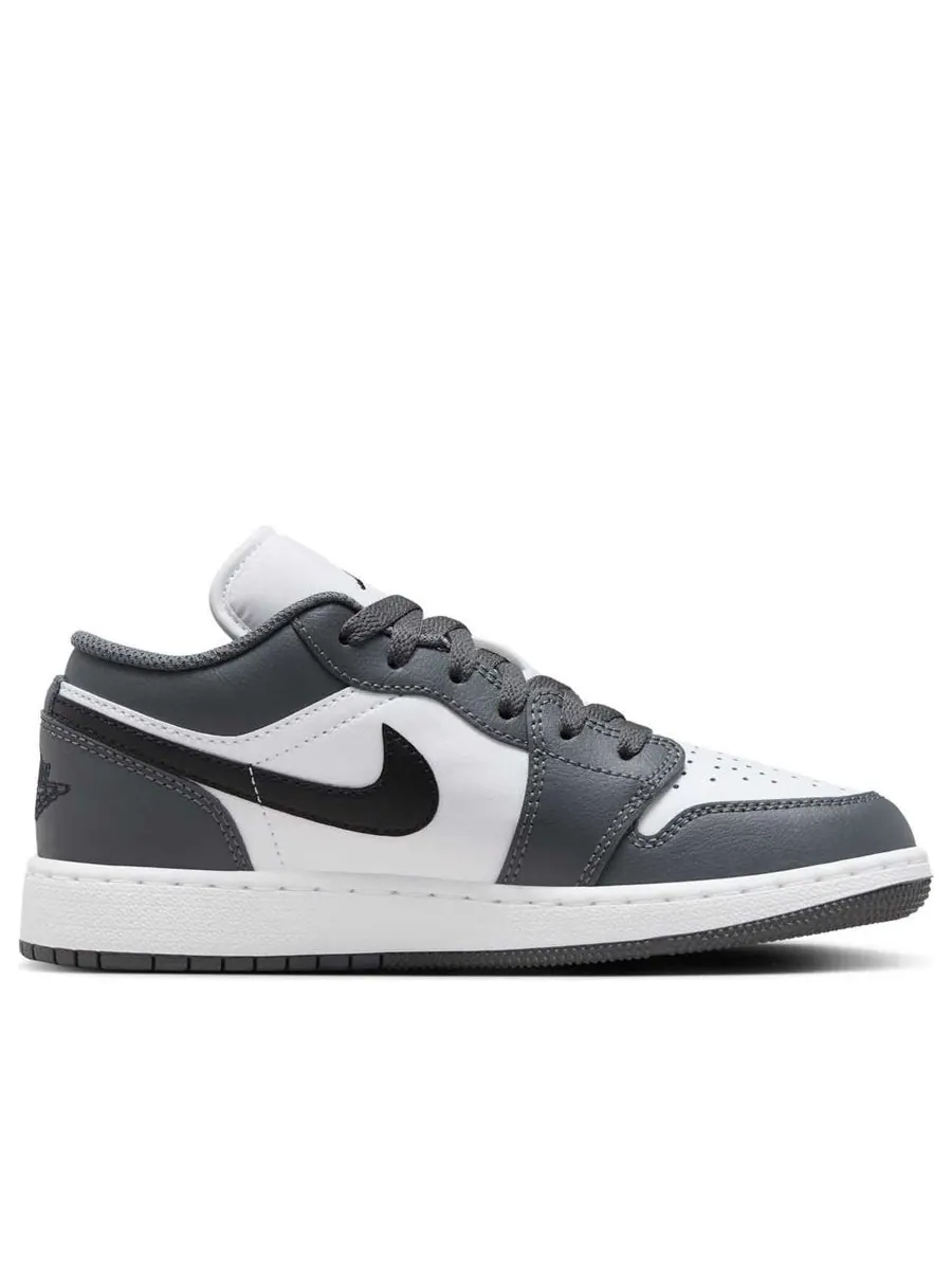 Кроссовки (GS) Air Jordan 1 Low 'Iron Grey' — изображение 6 из 6, серый