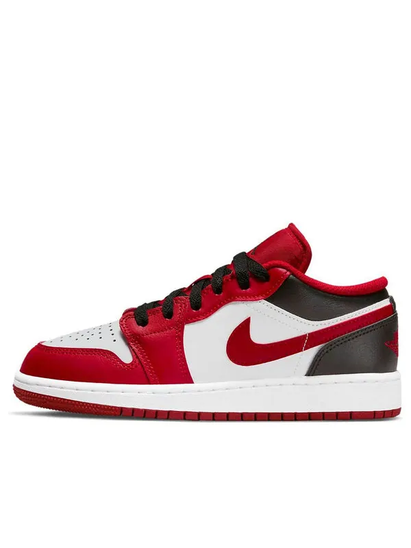 Кроссовки 1 низкие Air Jordan — изображение 1 из 4, красный/белый
