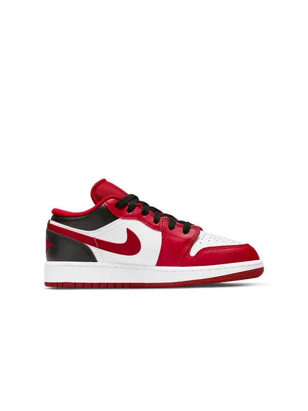 Кроссовки 1 низкие Air Jordan — изображение 2 из 4, красный/белый