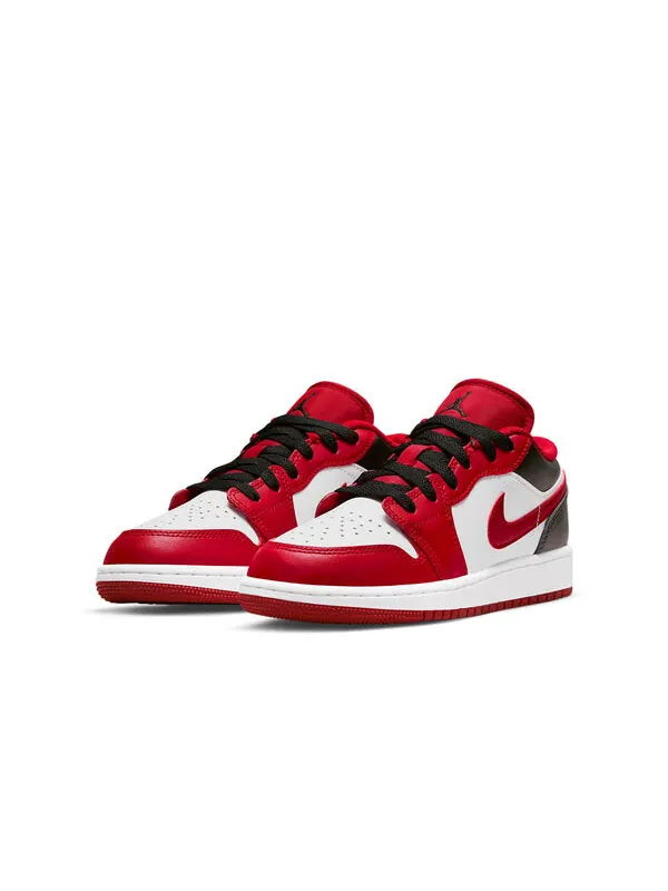 Кроссовки 1 низкие Air Jordan — изображение 3 из 4, красный/белый