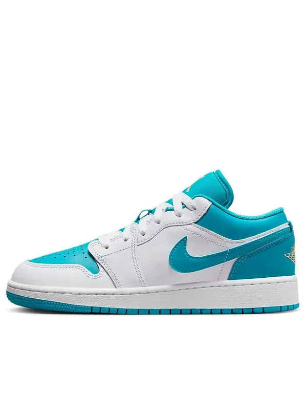 Кроссовки 1 низкие Air Jordan — изображение 1 из 4, белый//золотистый