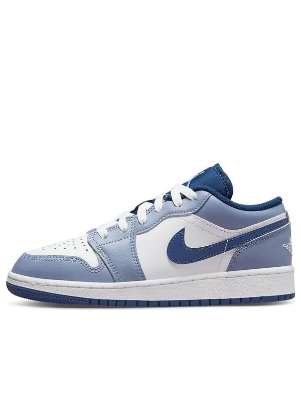 Кроссовки 1 низкие Air Jordan — изображение 1 из 4, серый/синий