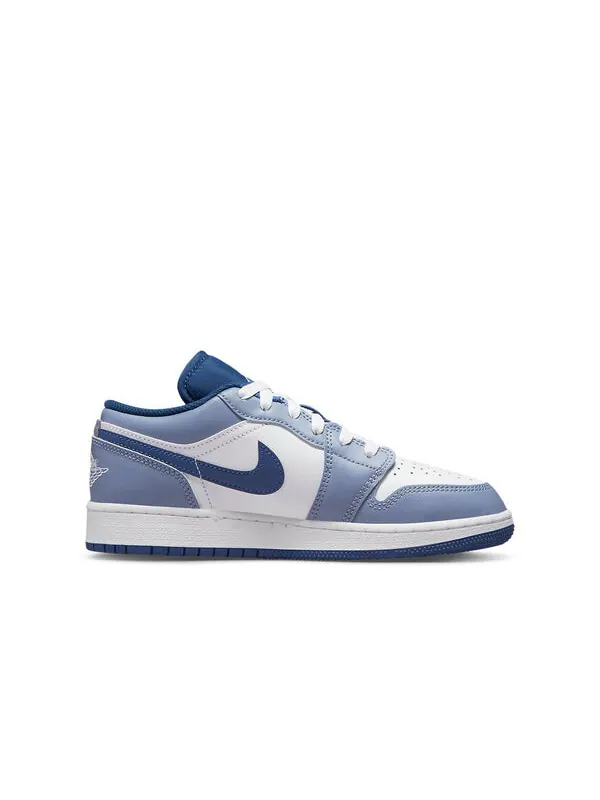 Кроссовки 1 низкие Air Jordan — изображение 2 из 4, серый/синий