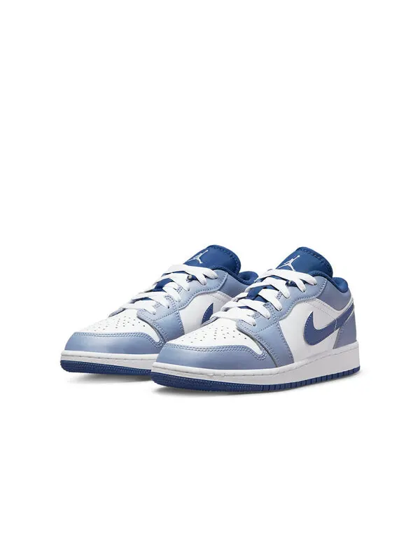 Кроссовки 1 низкие Air Jordan — изображение 3 из 4, серый/синий