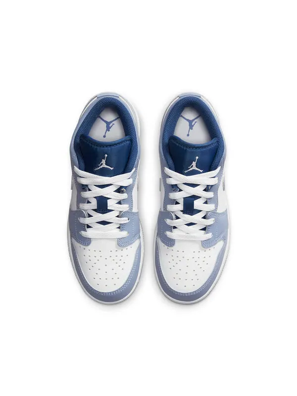 Кроссовки 1 низкие Air Jordan — изображение 4 из 4, серый/синий