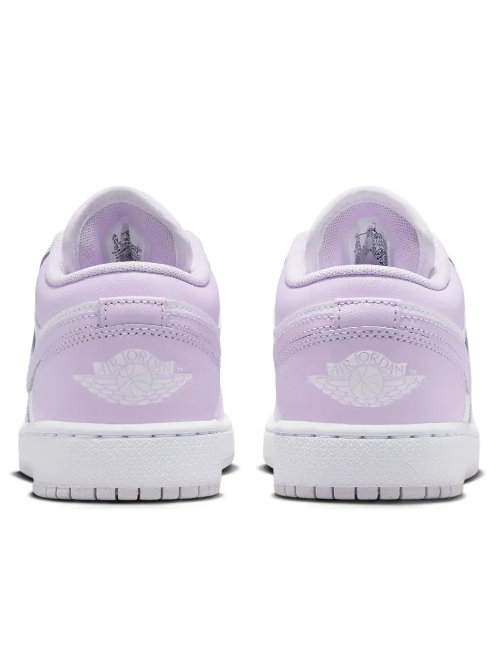 Кроссовки Air Jordan 1 Low 'Barely Grape Violet Mist' 553560-502 — изображение 4 из 7, фиолетовый