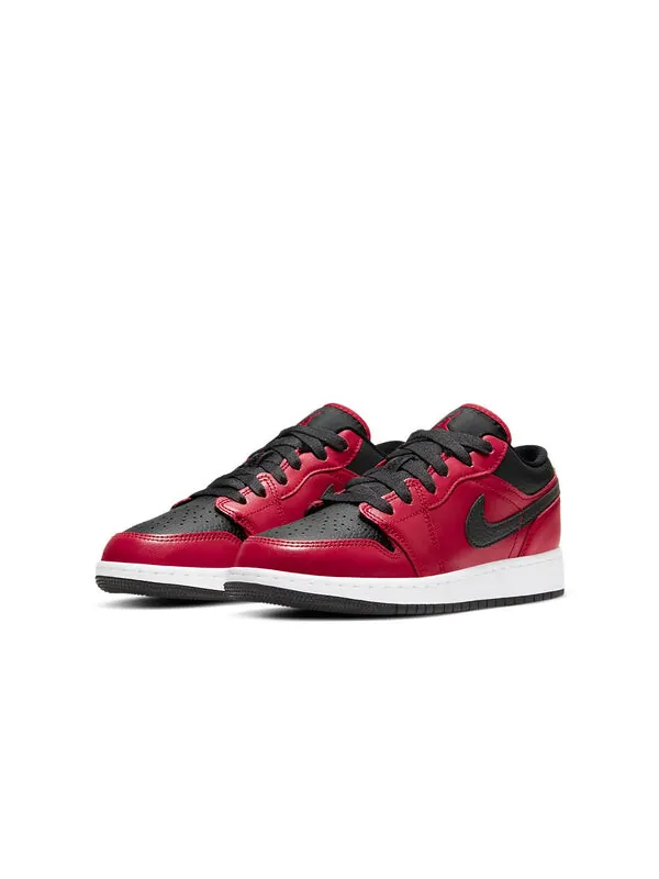 Кроссовки 1 низкие Air Jordan — изображение 3 из 4, красный/черный