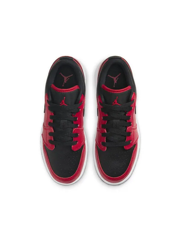Кроссовки 1 низкие Air Jordan — изображение 4 из 4, красный/черный