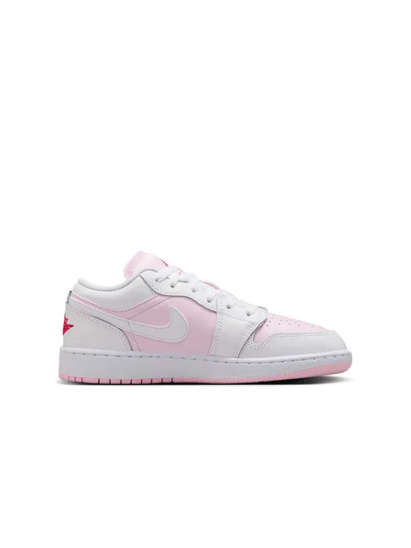 Кроссовки 1 low 'pink foam white' Air Jordan — изображение 2 из 4, розовый/красный/белый