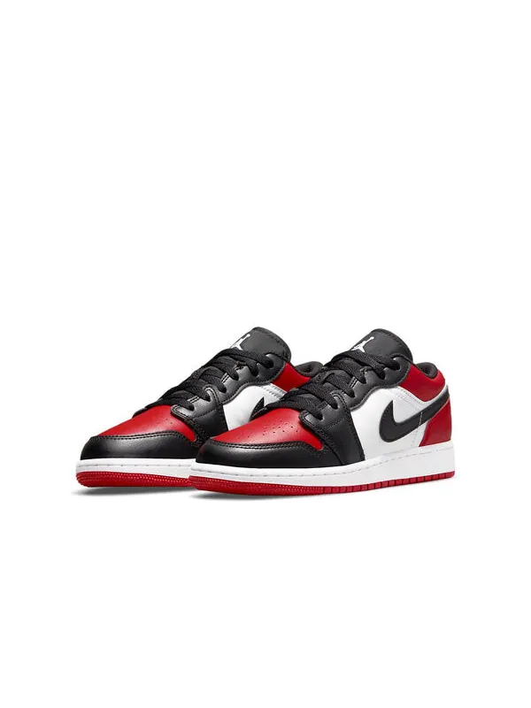 Кроссовки 1 низкие Air Jordan — изображение 3 из 4, красный/белый/черный