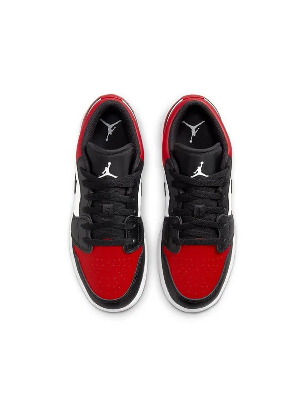 Кроссовки 1 низкие Air Jordan — изображение 4 из 4, красный/белый/черный