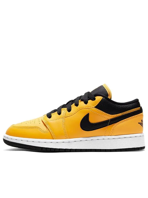 Кроссовки 1 низкие Air Jordan — изображение 1 из 4, желтый/черный
