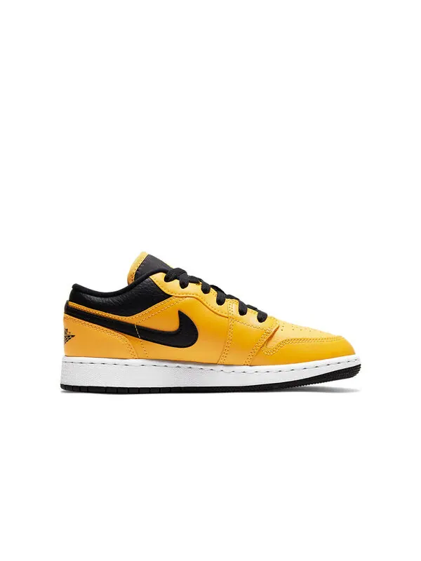 Кроссовки 1 низкие Air Jordan — изображение 2 из 4, желтый/черный