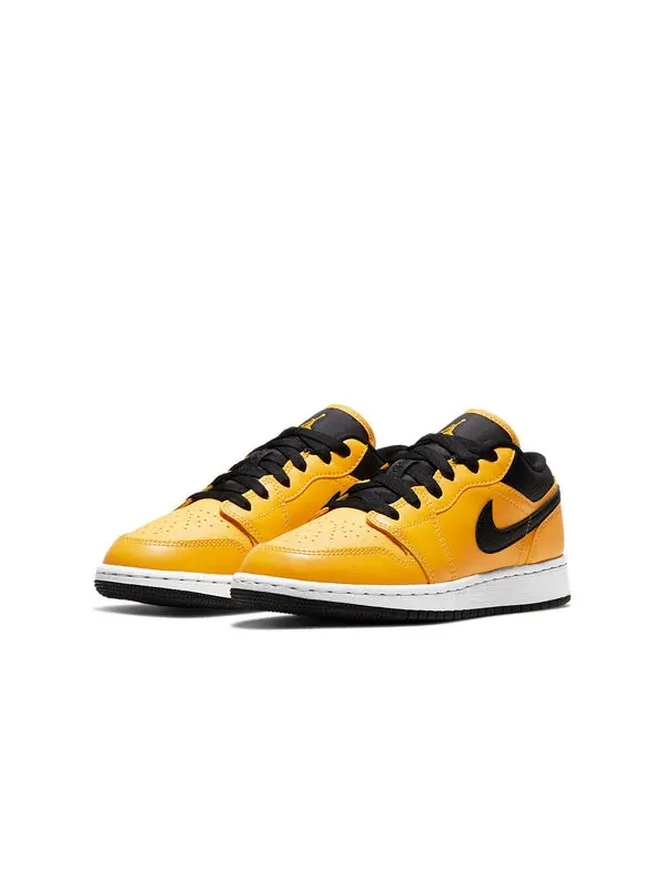 Кроссовки 1 низкие Air Jordan — изображение 3 из 4, желтый/черный