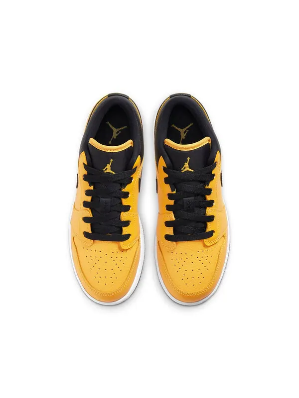 Кроссовки 1 низкие Air Jordan — изображение 4 из 4, желтый/черный